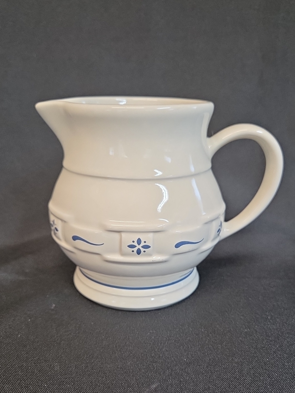 Longaberger Milk Pitcher